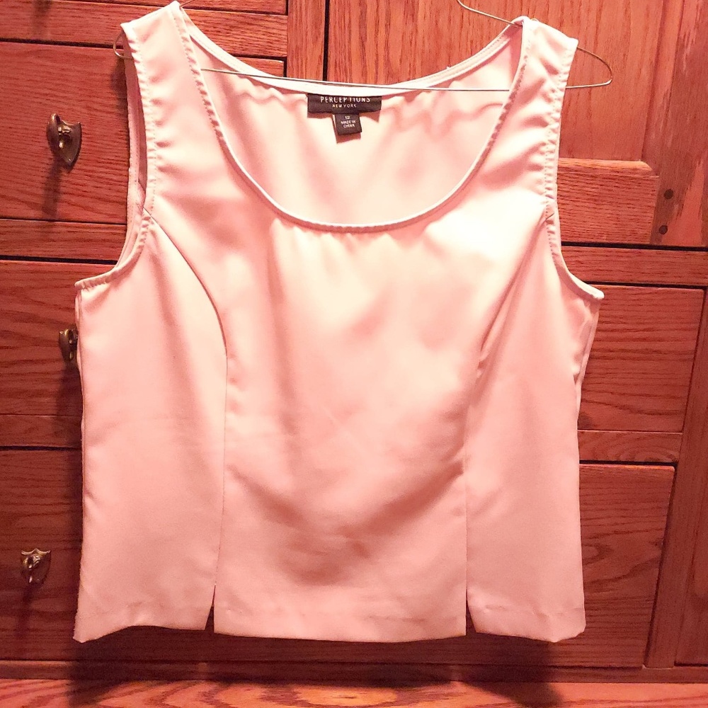 Perceptions New York Pink Dress Top 12